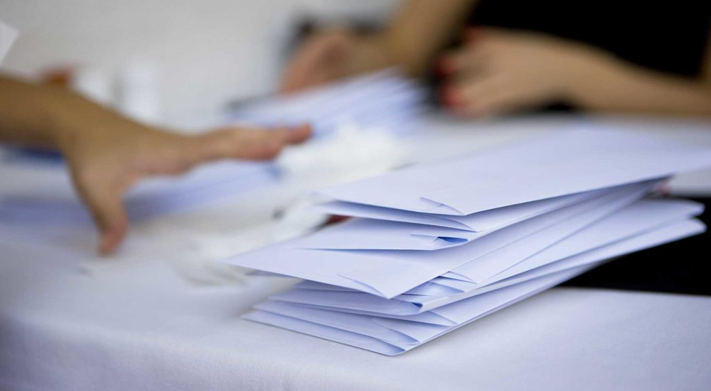 return mail processing meaning