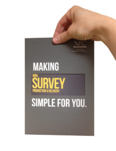Making "Mail Survey Production & Delivery" Simple For You.