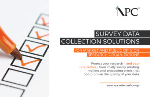 NPC Survey Data Collection Solutions brochure cover image